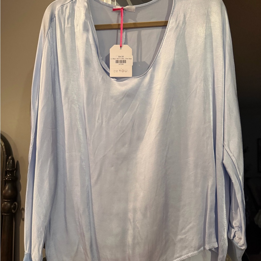 Women's Sky Blue Blouse